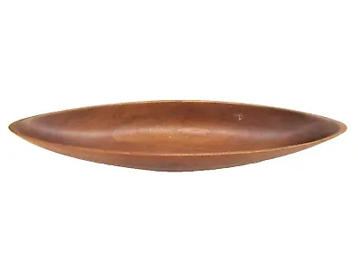 ANRI FORM Mid Century Modern Danish Teak Wooden Serving Tray 22.5  • $35