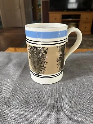 Mochaware Tree-Pattern Tankard/Mug Vintage • $150