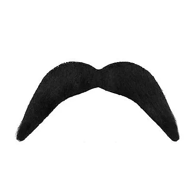 Fancy Dress Stick On Adhesive Moustache Tash - Mexican Handlebar YMCA Biker • £3.99