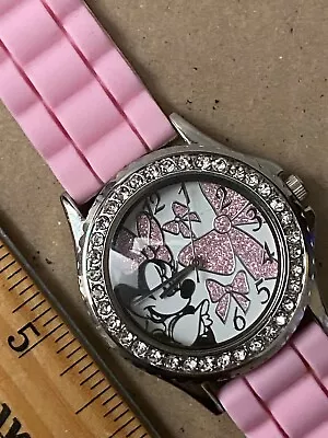 Disney Minnie Mouse Accutime Wrist Watch (Pink) • $9