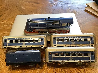 Vintage HAFNER O Gauge Streamliner (Locomotive 2000 Pullman Train Set & Track) • $58