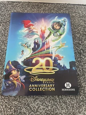 £9.99 • Buy Disneyland Paris 20th Anniversary Morrisons COMPLETE Card Collection