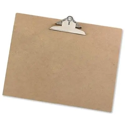 12 X A3 Masonite Hardboard Clipboards & Heavyduty Clip • £39.95