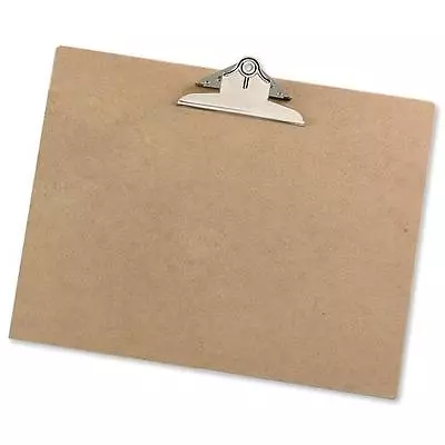 5 X A3 Masonite Hardboard Clipboards & Heavyduty Clip • £19.95