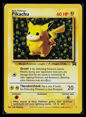 Pokemon Card - Pikachu (Ivy) - WoTC Black Star Promo #1 • $7.99