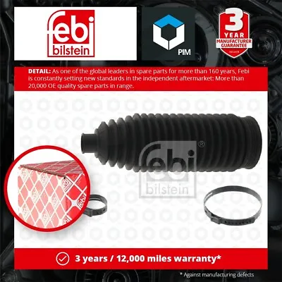 Steering Rack Boot Fits SKODA YETI 5L 09 To 17 Gaiter Bellow 1K0423831A Febi New • £9.45