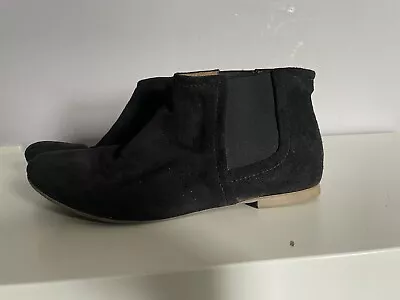 Mango Womens Black Ankle Boots Size 7 • £9.99