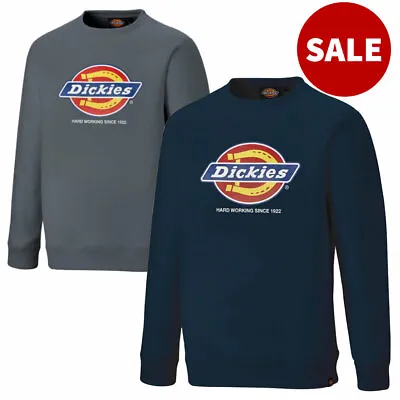 Dickies Longton Mens Sweatshirt Work Jumper Sweater DT3010 * SALE * RRP £45 • £14.99