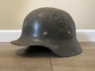 WWII WW2 German M40/55  Stahlhelm  Steel Helmet! • $85