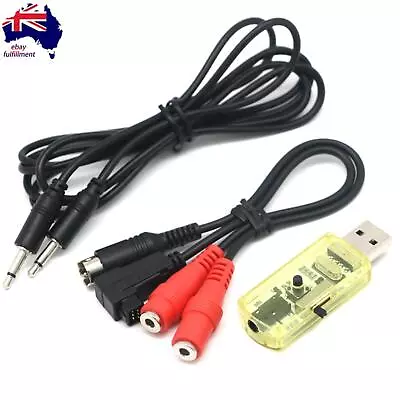 30 In 1 Simulator RC USB Cable For G7 Phoenix Aerofly LIFTOFF Helicopter Spares • $19.95