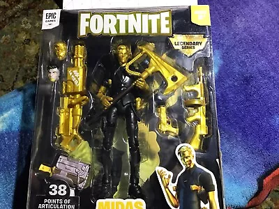 Fortnite Legendary Series Midas (Shadow) 6” Action Figure MIB 2021 • $15.99