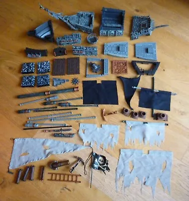 Mega Bloks Pirates Of Caribbean Parts Spares Bundle Black Pearl Flying Dutchman • £39.99