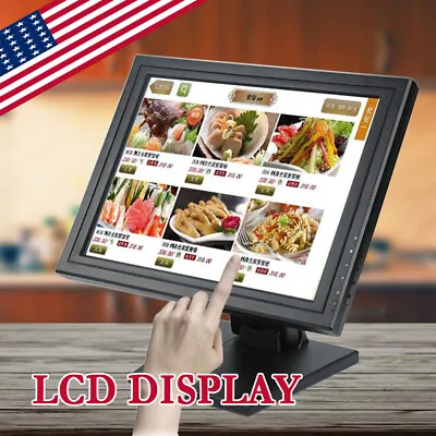 POS 15 15 /17 /19“ Monitor LCD Display Monitor Retail Kiosk Restaurant Bar • $104.50