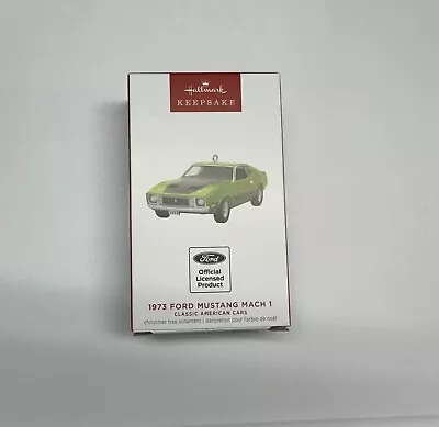 2023 Hallmark Keepsake 1973 Ford Mustang Mach 1 Ornament • $15