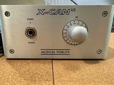 Musical Fidelity X-CAN V3 Valve Headphone Amplifier With Original Power Supply • $130