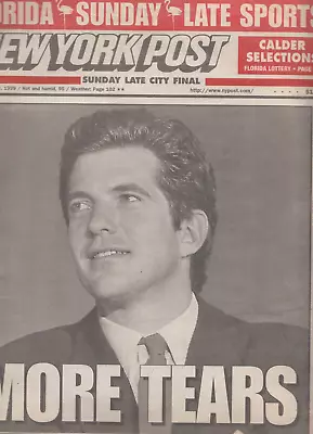 Special JFK Jr. New York Post Issue July 18 1999. 23 Pages On JFK Jr And Clan • $84.50