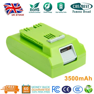 Battery For Greenworks G-24 24V 29842 29852 29807 29322 3.5Ah 24V Li-ion Battery • £32.90