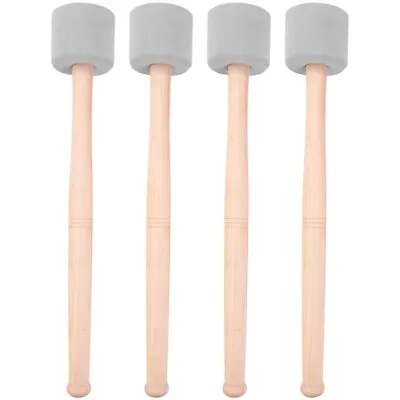 4Pcs Bass Drum Mallets Sticks Mallets Foam Head Drum Mallets For Marching Band  • $16.18