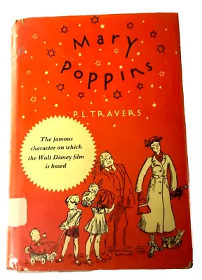 Mary Poppins P. L. Travers 1962 HC/DJ Illustrated Childrens Classic Ex Library • $8.99