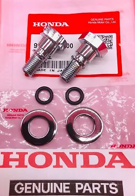 $17.50 • Buy Genuine Honda Xr75 Sl70 Xl70 Cl70 Xl75 Triple Tree Top Fork Bolts Caps Oem
