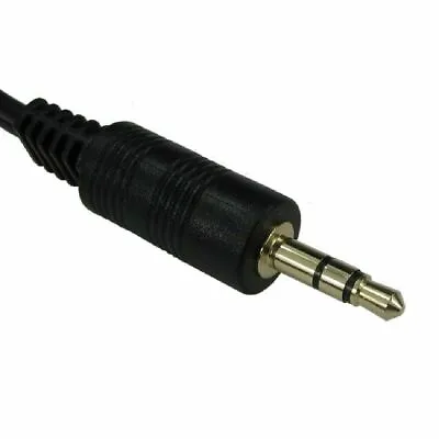 New Jack To Jack Aux 1.5m 3.5mm Cable Lead For X Rocker Gaming Chair -GOLD GO70. • £4.99