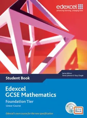 Edexcel GCSE Maths 2006: Linear Foundation Student Book And Activ • £5.66