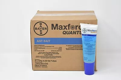 Maxforce Quantum Ant Gel Bait Case (6 X 120g Tubes) By Envu (Formerly Bayer) • $242.99