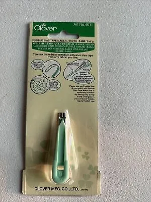 $4.95 • Buy Clover Fusible Bias Tape Maker - Finish Width Size 6mm (1/4 )