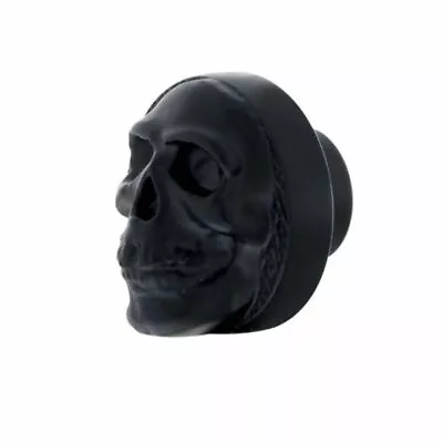 Black Skull Universal Dash Knob For Car Truck Hot Rod Rat Rod Street Rod V8 • $15.95