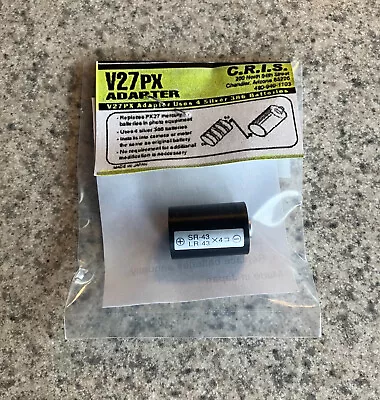 CRIS Camera Mercury Battery Adapter SR43 X4 To V27PX • $30