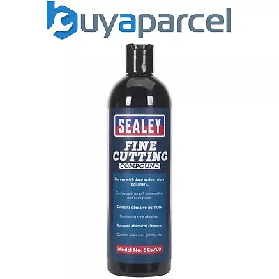 Sealey Car Polish Cutting Rubbing Compound FINE Paint Buffing Detailing SCS700 • £15.71