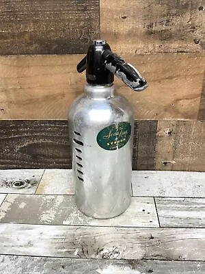 Vintage Soda King Syphon Sparkling Water Seltzer Bottle 12.5  Display Only • $12