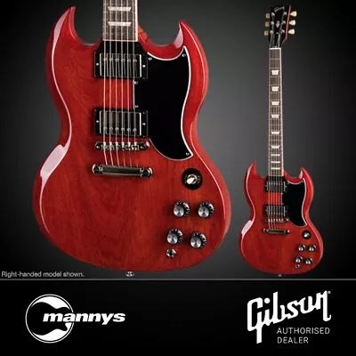Gibson SG Standard '61 Left-Hand (Vintage Cherry) Inc Case • $3919