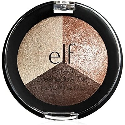 $3.50 • Buy E.l.f. Baked Eyeshadow Trio - Peach Please #81291 - Base, Highlighter & Shadow
