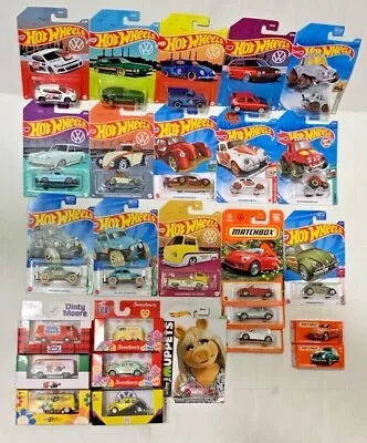 Volkswagon Diecast Favorities: Hot Wheels Matchbox M2 2022 WMT Excl VW Set • $12.95