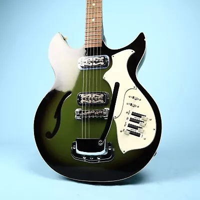 Vintage Harmony Rebel Avocado Burst H683 Electric Guitar • $949