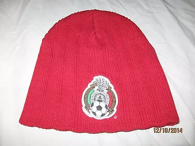 Mexico Soccer Futbol AC Beanie Stocking Cap Hat Adult Kids Soccer NWOT • $18