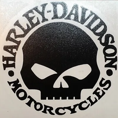 Harley Davidson Stickers Decal X1 (Gloss Black) • $9.99