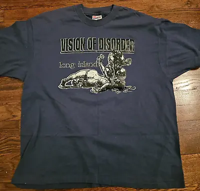 Vintage Vision Of Disorder VOD Shirt XL- Rare Single Stitch - NYHC - Long Island • $189.99