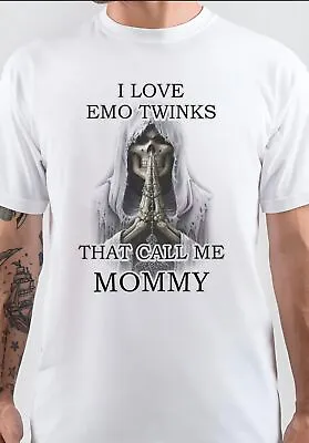 NWT Love Emo Twinks That Call Me Mommy Skeleton Meme Unisex T-Shirt • £23.09