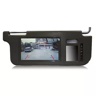 7  Sunvisor Rear View Mirror Screen Monitor DVD/VCD/GPS/TV Sun Visor Left/Right • $90.23