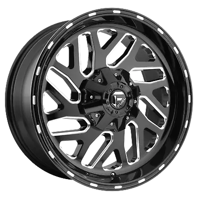 Fuel 1Pc TRITON Gloss Black Milled 20x9  For Ford F250 Rim 8x170 +1 Offset Each • $426