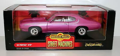 Ertl 1/18 7978 Street Machines '69 Pontiac Gto - Pink • £59.99