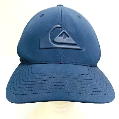 Quiksilver Flexfit  Hat Cap Blue Size S - M  Summer Surf Beach Skate • $19