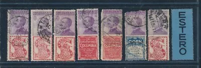 D337099 Italy VFU King Victor Emmanuel III With Pub Labels • $1
