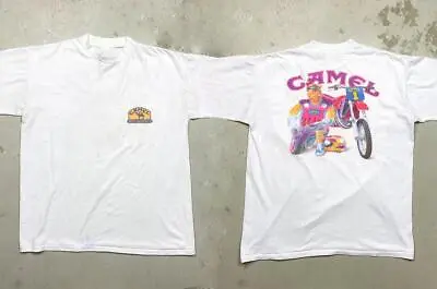 $28.99 • Buy NOS Vintage 1993 Camel Supercross Single Stitch Pocket T-Shirt
