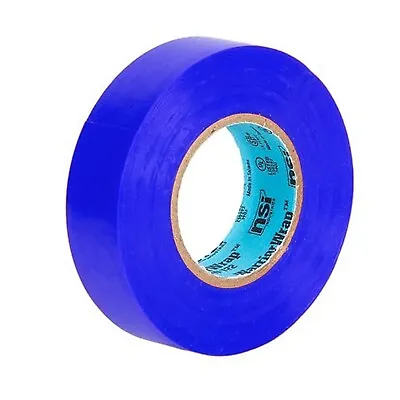 Electrical Tape 19M General Blue Vinyl Wire - Wiring Harness Truck 3/4 X 60 Ft • $2.99