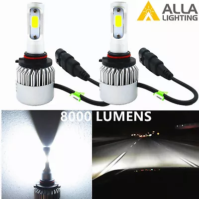 Alla Lighting 8000LM 6000K COB-LED 9145 Fog Light Driving Bulbs Lamp Xenon White • $48.98