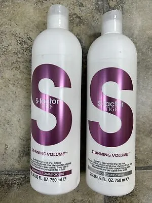 Tigi S Factor Stunning Volume Shampoo & Conditioner Duo  25.36 OZ  FRESH • $62