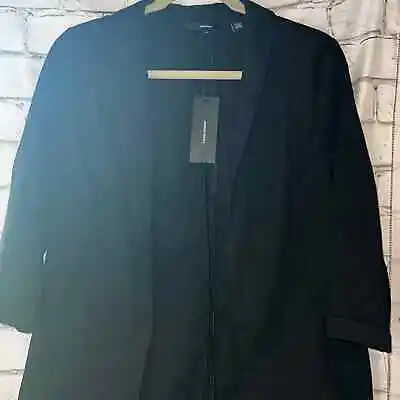 Vero Moda Ladies Black Casual Blazer Jacket 3/4 Sleeves Size 36 NWT! • $35